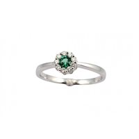 Anneau Giorgio Visconti Femme in Or blanc Diamante 0.13 Ct ABX15039S - ABX15039S